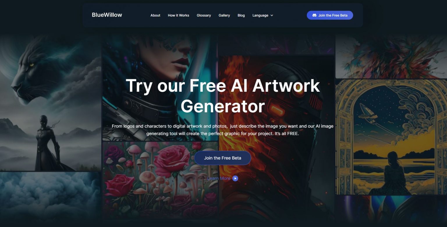 BlueWillow Free AI Drawing Tool AI Tools Navigation
