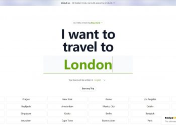 TravelGPT Homepage
