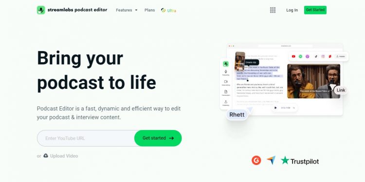 Podcast Editor Homepage