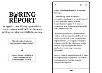 Boring Report Homepage