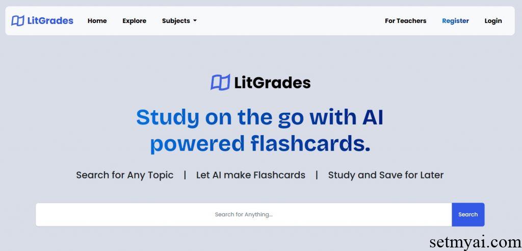 LitGrades Homepage