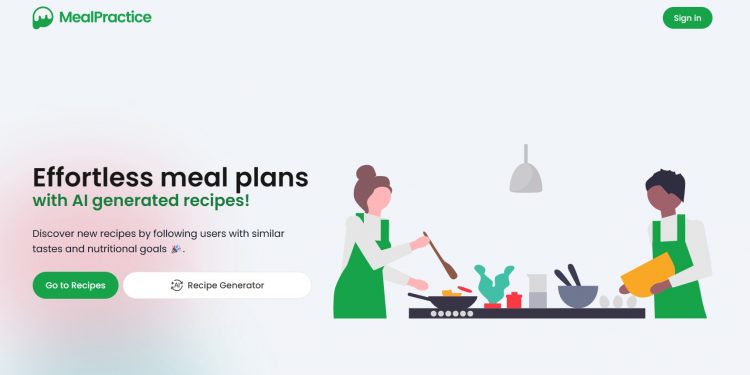 MealPractice Homepage