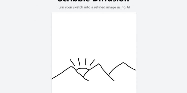 Scribble Diffusion Homepage