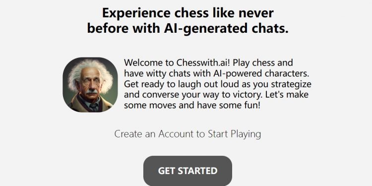 ChesswithAI Homepage