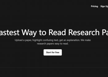 Explainpaper Homepage