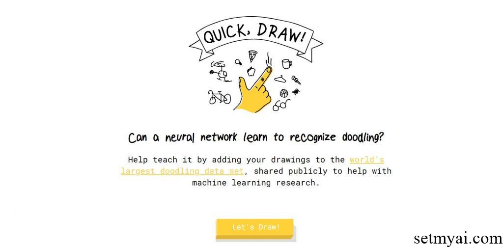 Quick Draw Homepage