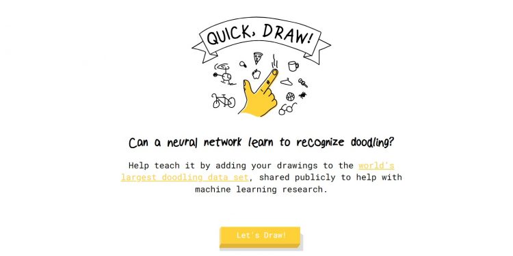 Quick Draw Homepage