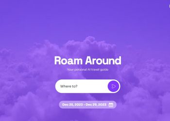 Roam Around Homepage