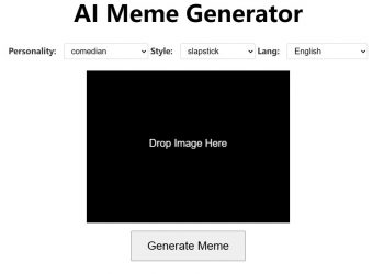 AI Meme Homepage