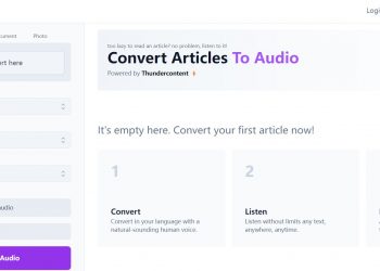 Article Audio Homepage