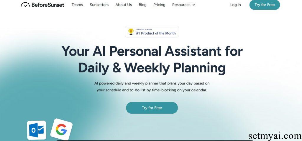 BeforeSunset Homepage