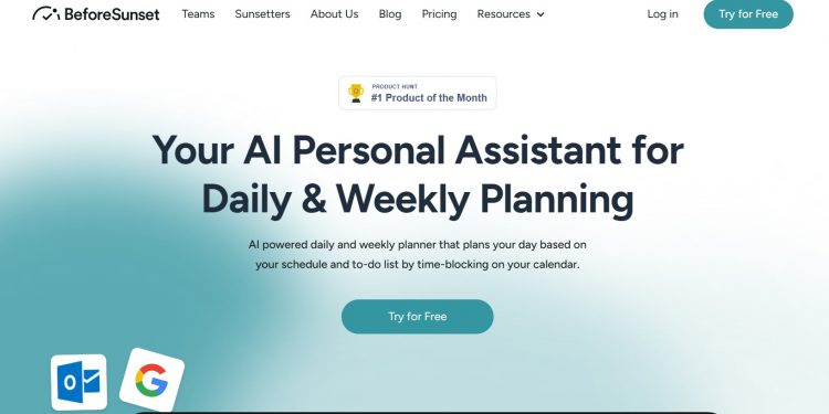 BeforeSunset Homepage