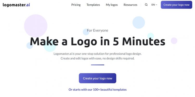 Logomaster Homepage