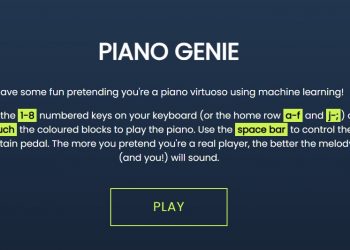 Piano Genie Homepage