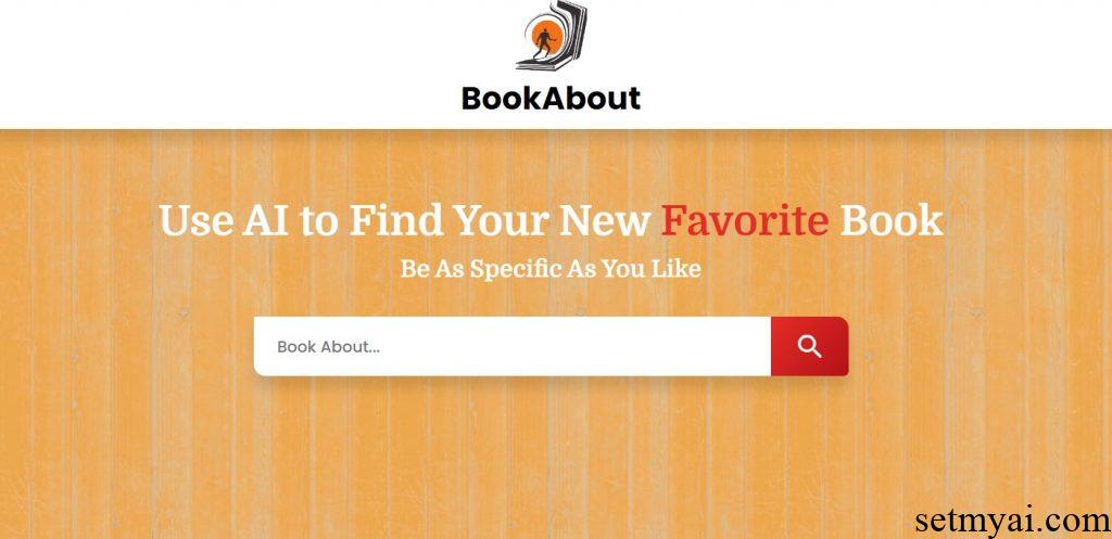 BookAbout Homepage