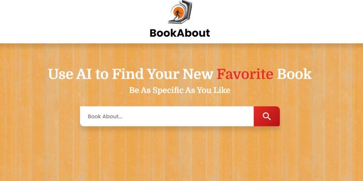 BookAbout Homepage