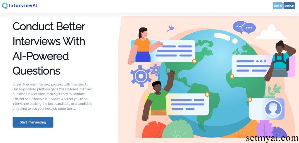 InterviewAI Homepage