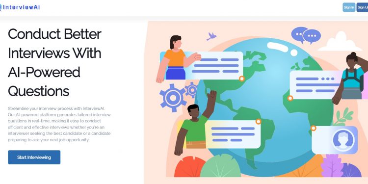 InterviewAI Homepage