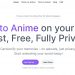 Photo to Anime Homepage
