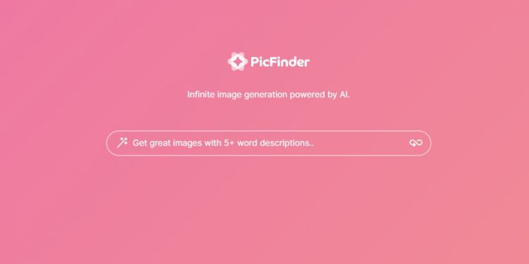 PicFinder Homepage