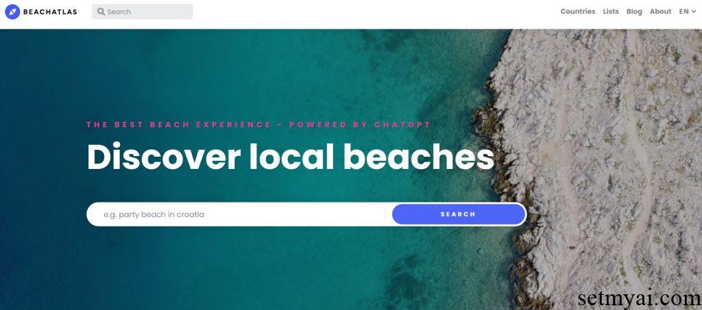 BeachAtlas Homepage