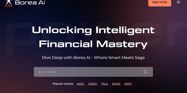 Borea AI Homepage