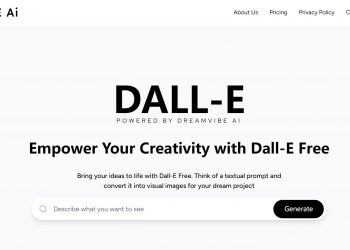 Dall-E Homepage