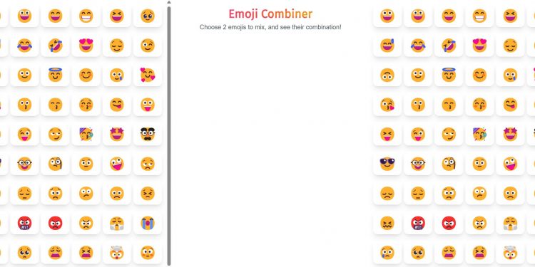 Emoji Combiner Homepage