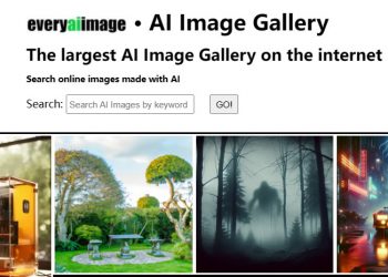 Every AI Image Homepage