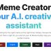 Meme Creator Homepage