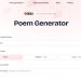Poem Generator Homepage