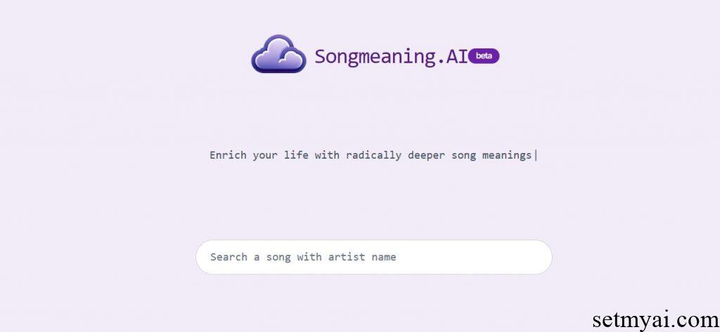 Songmeaning Homepage