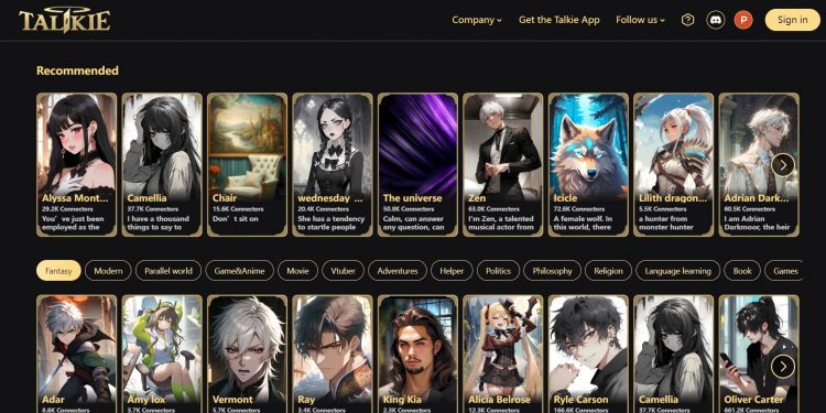 Talkie Ai A Virtual Character Chat Platform Setmyai Talkie Ai A Virtual Character Chat Platform Setmyai