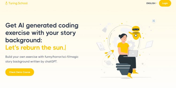 Turing School an AI Programming Learning Tool - AI Tools Navigation