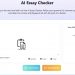 AI Essay Checker Homepage