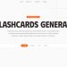 AI Flashcards Homepage