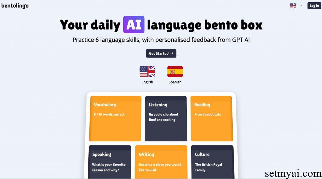 Bentolingo Homepage