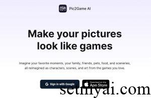 Pic2Game Homepage