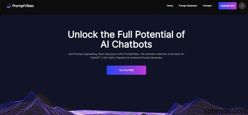 PromptVibes Homepage