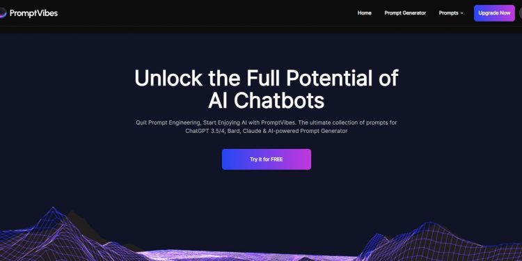 PromptVibes Homepage