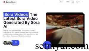 Sora Videos Homepage