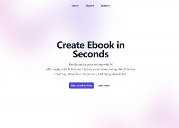 Swift AI Writer Homepage