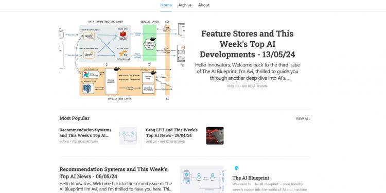 AI Blueprint Homepage