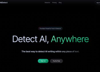 AI Detect Result Homepage