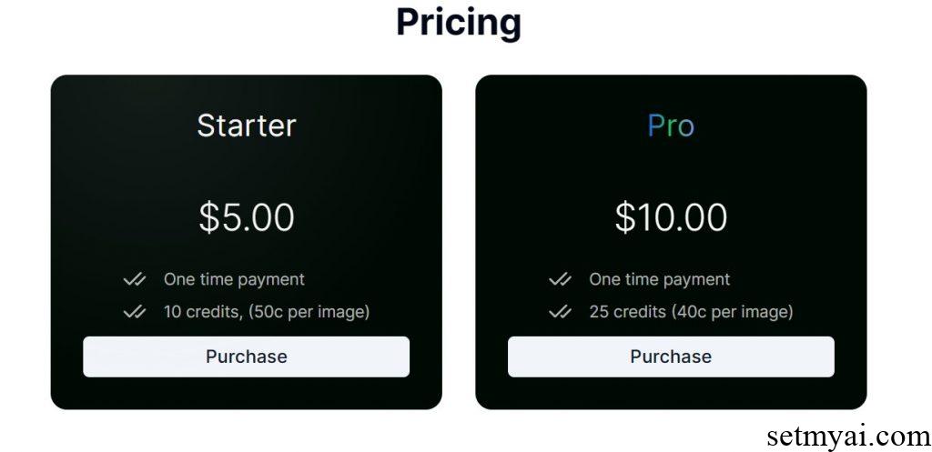 AI Icon Generator Pricing