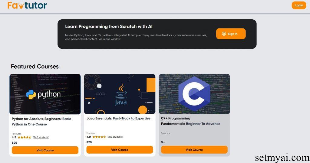 AI Learning Course Homepage
