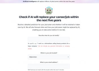 AI Took My Job Homepage