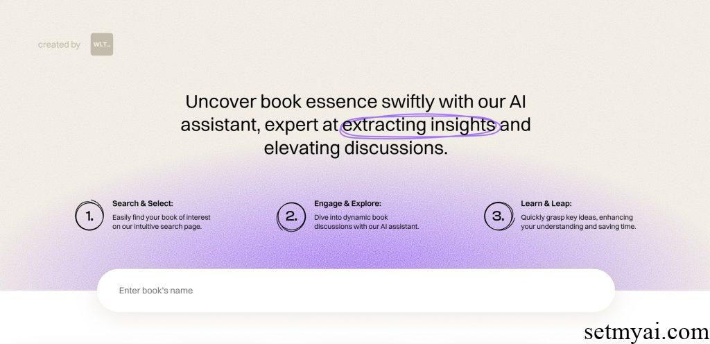 BookNote AI Homepage