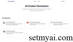 Create AI Homepage