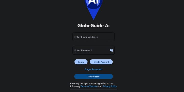 GlobeGuide AI Homepage